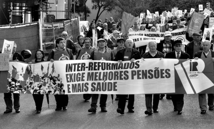 Jornada de Luta dos Reformados exige melhores pensões e condições de vida dignas