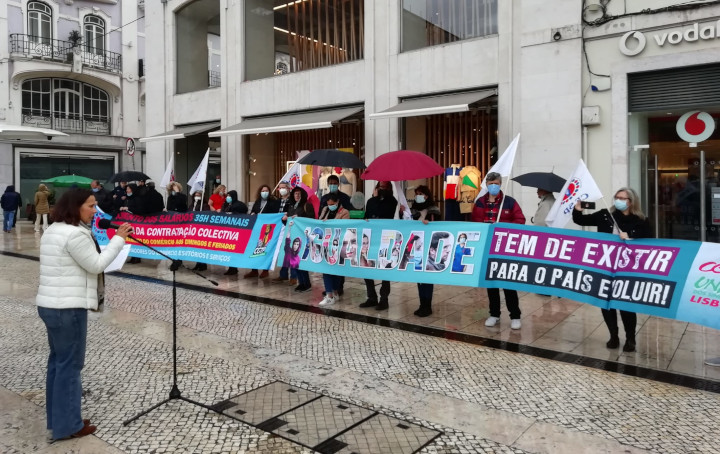 Tribuna publica promovida pelo CESP em Lisboa no ambito da semana da igualdade