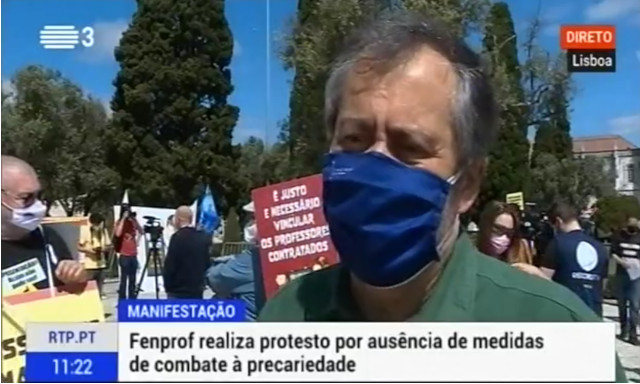 FENPROF em protesto