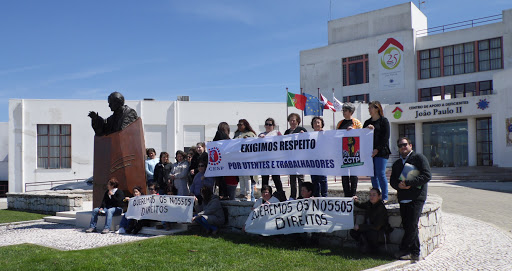 Greve no Centro de Apoio a Deficientes J. Paulo II