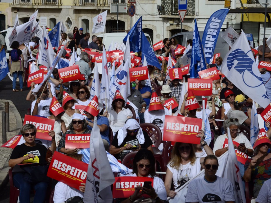 2 de novembro Greve Nacional de Professores e Educadores