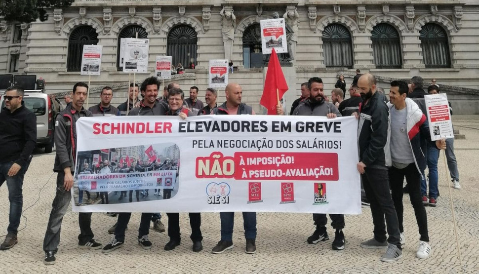 Sem aumentos salariais a luta vai continuar na Schindler