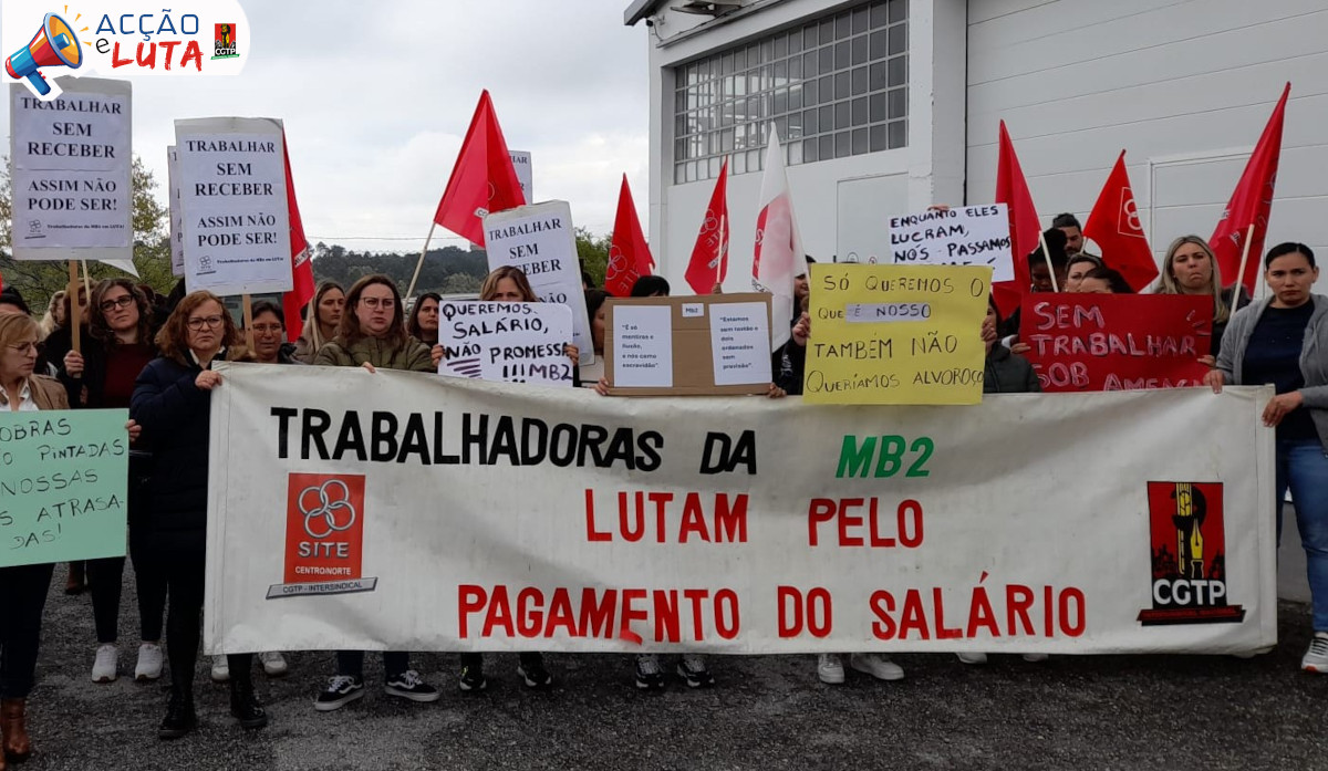 Trabalhadoras da MB2