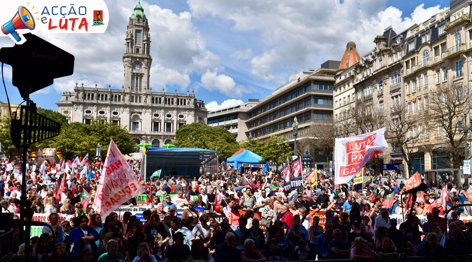manifestacao no Porto