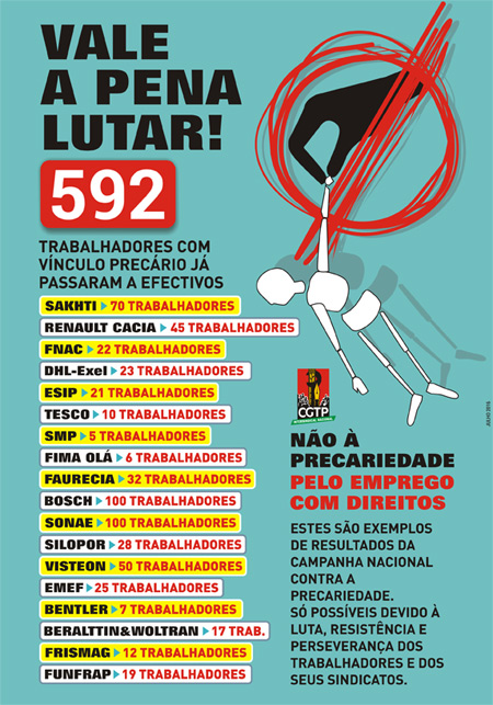 precariedade folheto